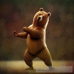 Dancing Bear Animal Ai Art