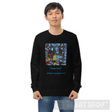 Deep Soul Ai Art Unisex Organic Sweatshirt