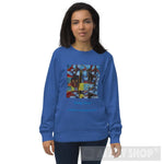 Deep Soul Ai Art Unisex Organic Sweatshirt Royal Blue / S