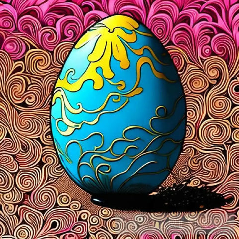 Egg Dali Abstract Ai Art