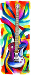 Electric Guitar In Harmony. Ai Artwork