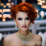 Fashion & Hairsytle For Redhead Women Portrait Ai Art