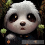 Fluffy Panda Animal Ai Art