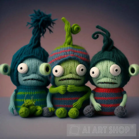 Forest Family Very Cute 9 Pop Ai Art