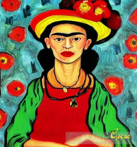 Frida Portrait Ai Art