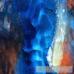 Frozen Waterfall-Painting-AI Art Shop