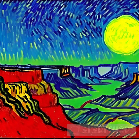 Grand Canyon Landscape Ai Art