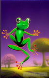 Happy Frog In The Fields Of Dreams Ai Artwork