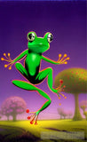 Happy Frog In The Fields Of Dreams Ai Artwork