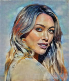 Hilary Duff Portrait Ai Art