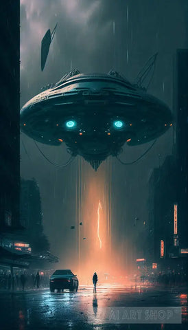 Humans Vs Aliens V10 Ai Artwork