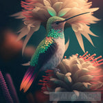 Humming Bird Animal Ai Art