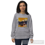 Irrationality Ai Art Unisex Organic Sweatshirt Grey Melange / Xxl