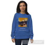Irrationality Ai Art Unisex Organic Sweatshirt Royal Blue / S