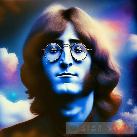 John Lennon Portrait Ai Art