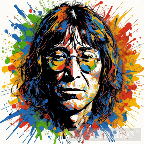 John Lennon Portrait Ai Art