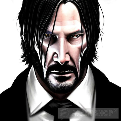 John Wick Ai Artwork