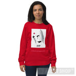 Kami Ai Art Unisex Organic Sweatshirt Red / S