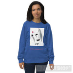 Kami Ai Art Unisex Organic Sweatshirt Royal Blue / S