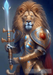 King Lion Ai Artwork