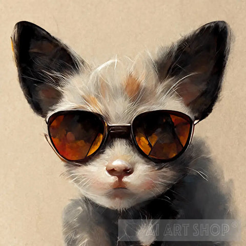 Kitten Cute Ai Artwork