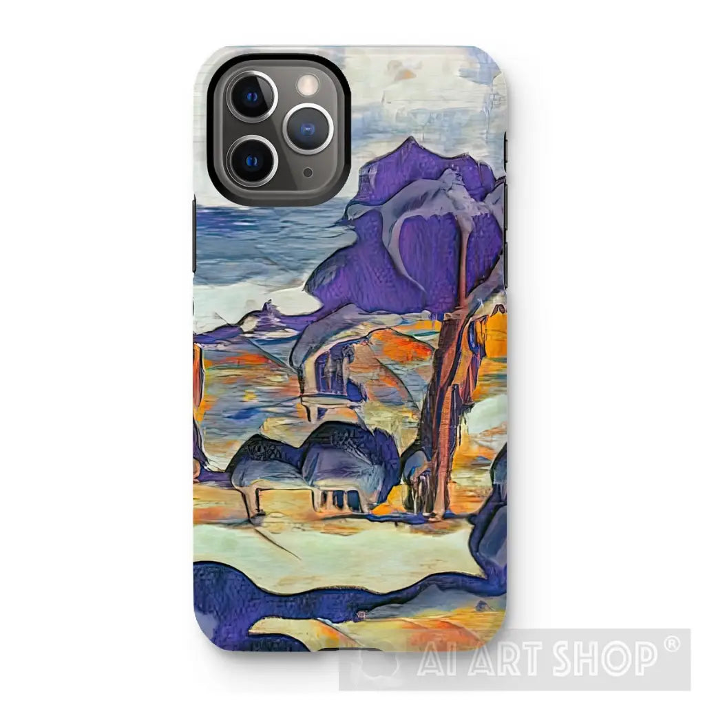 Lavender Mood AI Phone Case