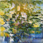 Lily Pond Painting