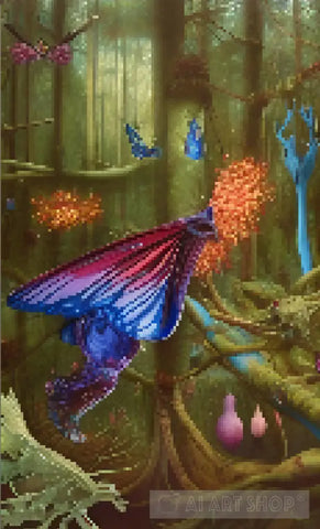 Magical Forest Ai Artwork