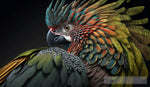 Majestic Close-Up Of A Parrot Animal Ai Art