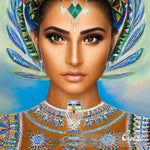 Middle Eastern Beauty Portrait Ai Art