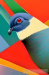 Modern Pigeon Animal Ai Art