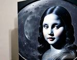 Monalisa In Space Ai Artwork