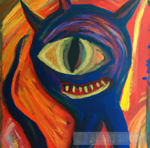 monsters inside us monsters, painting, inside, us