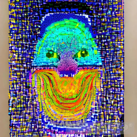 Mosaic Of Memories Abstract Ai Art