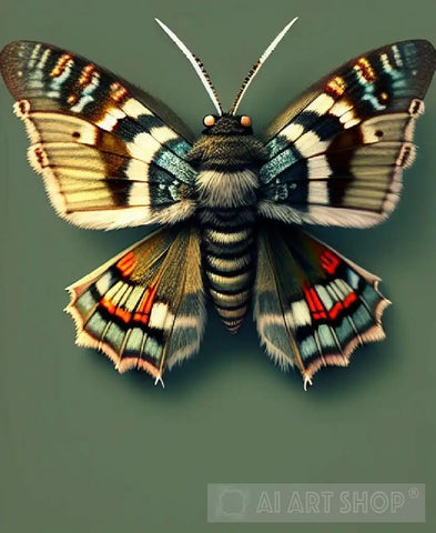 Moth Ai Artwork