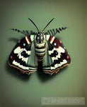 Moth Watching Ai Artwork