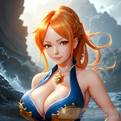 Nami One Piece Ai Artwork