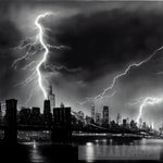 New York City Tempest Landscape Ai Art