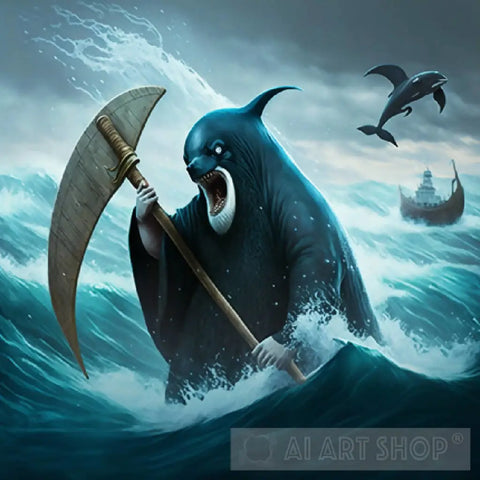 Ocean Odin Ai Artwork