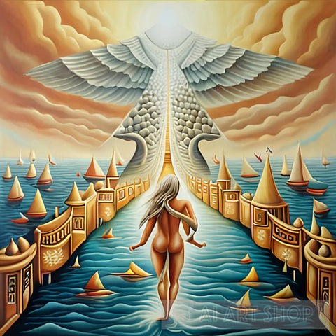 Oil Painting Of Profound Meaning Surrealism Ai Art