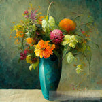 Painterly Florals Still Life Ai Art