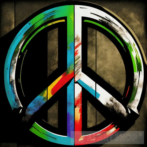 Peace Symbol 1 Ai Artwork