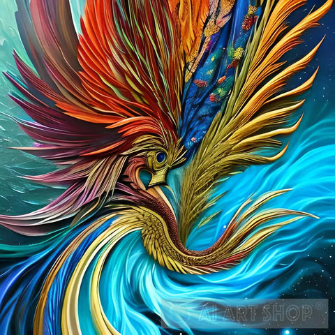 Phoenix Ai Painting