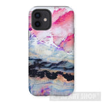 Pink Clouds Ai Phone Case Iphone 12 / Gloss & Tablet Cases