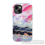 Pink Clouds Ai Phone Case Iphone 13 Mini / Gloss & Tablet Cases
