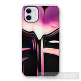 Pink Heart Tree Ai Phone Case Iphone 11 / Gloss & Tablet Cases