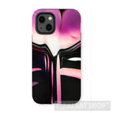 Pink Heart Tree Ai Phone Case Iphone 13 Mini / Gloss & Tablet Cases