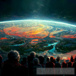 Planet Earth Year 2066 Ai Artwork