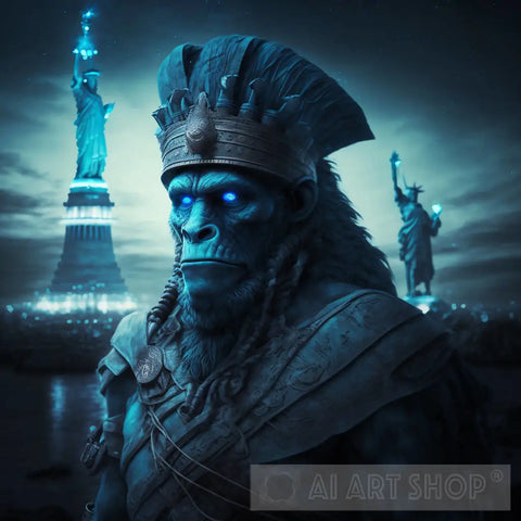 Planet Of The Apes Future Ai Artwork