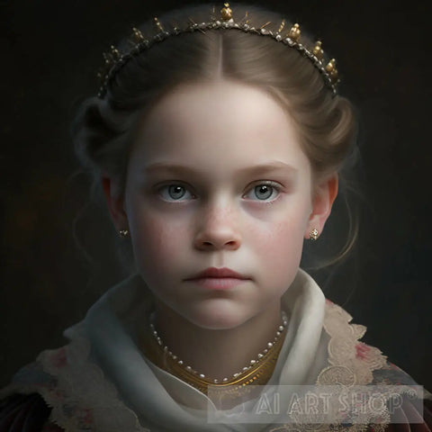 Princess 2 Portrait Ai Art